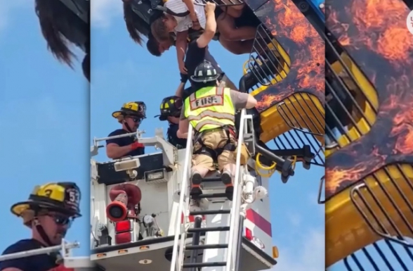 ԱՄՆ-ում ատրակցիոնի անսարքության պատճառով 8 հոգի չորս ժամից ավելի գլխիվայր նստած են մնացել